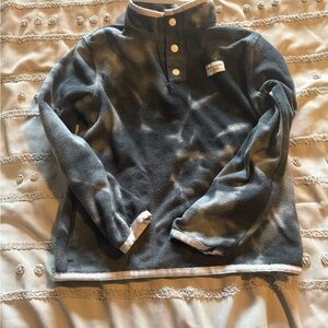 Abercrombie Kids Fleece Snap-Neck Pullover Sweater
